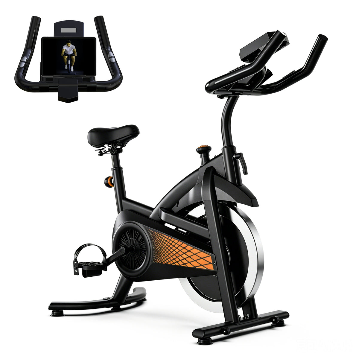 magnetic exercise bike 2