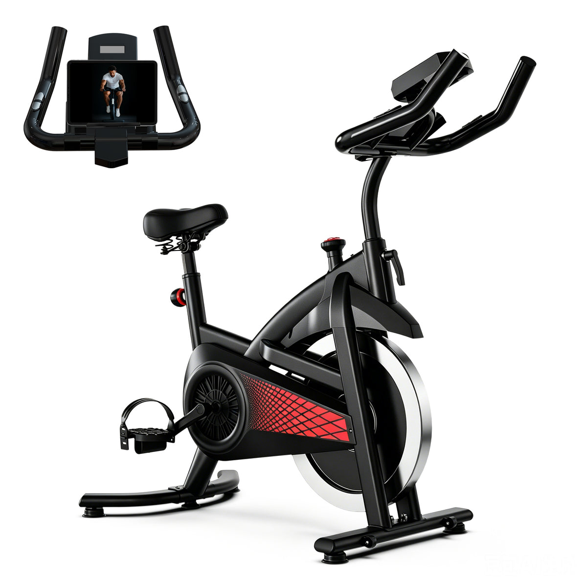 magnetic exercise bike 1
